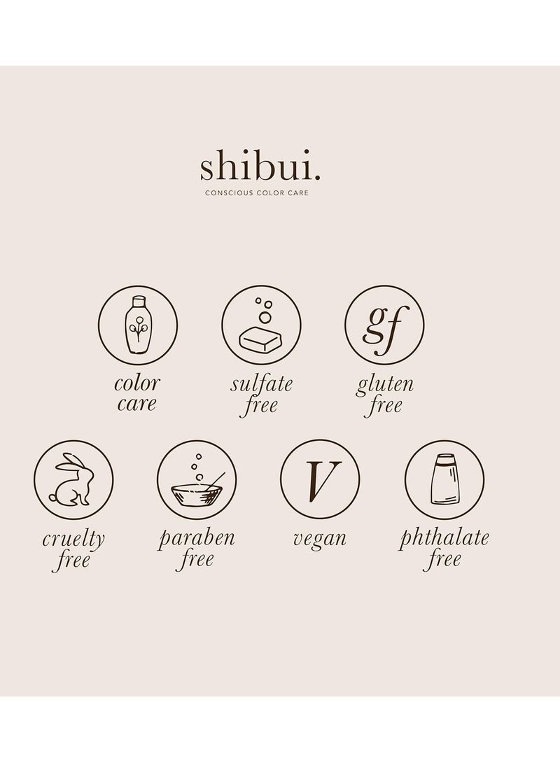 Shibui Peptide Polish Anti Humidity Treatment, Heat-Activated Shine & Color Protection, Vegan & Sulfate-Free, 6.5 Fl Oz