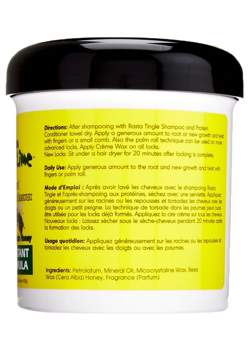 Jamaican Mango & Lime, Locking Firm Hair Wax Extra Hold With Real Beeswax & Honey, 16 Oz