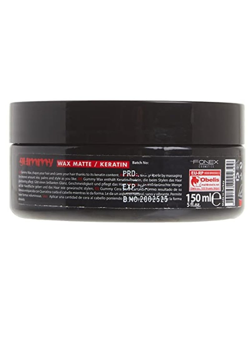 Gummy Wax Keratin, 5.07 Fluid Ounce, red