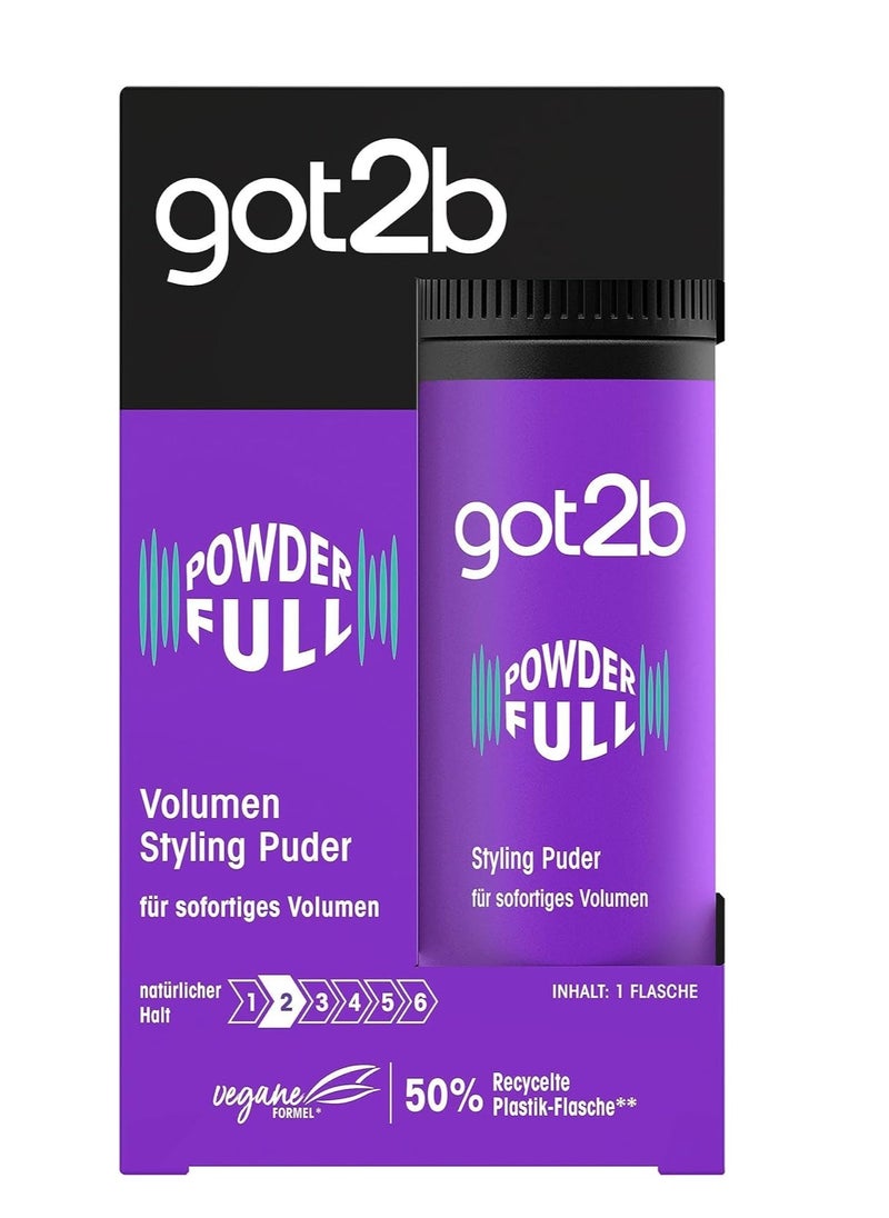 Schwarzkopf got2b Powder'ful Vol Style Powder 10g (2x Pack)