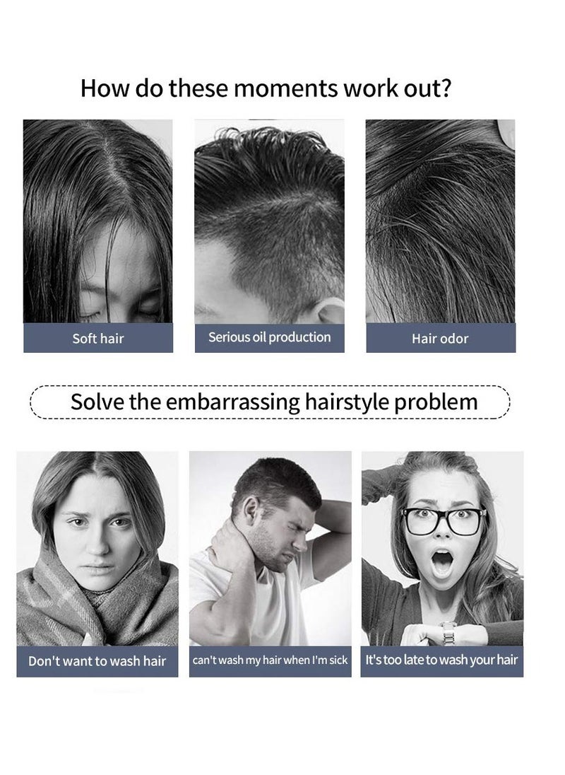 immetee Hair Volume Powder - Texture Styling for Men and Women, Light Control Natural Matte Look, Root Lifting 14g (0.5 oz)