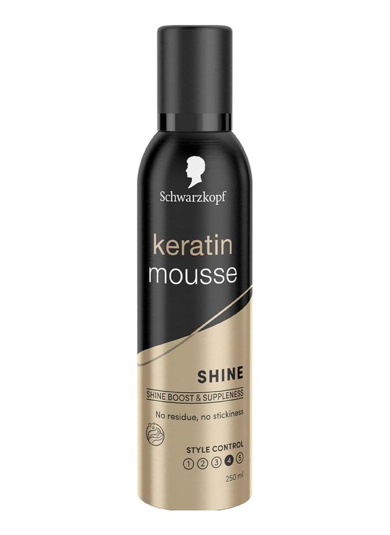 Schwarzkopf Keratin Styling Mousse 250ml