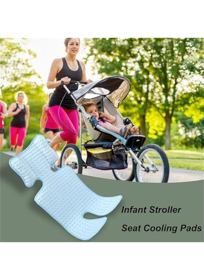 Baby Car Seat Cooling Pad, Comfortable Cooling Car Kid Seat Pad, Vehicle Seat Cooling Pad for Babies, Multifunctional Chair Ice Cushion for Child Safety Seat, Seat Cooling Pads for Toddler Stroller