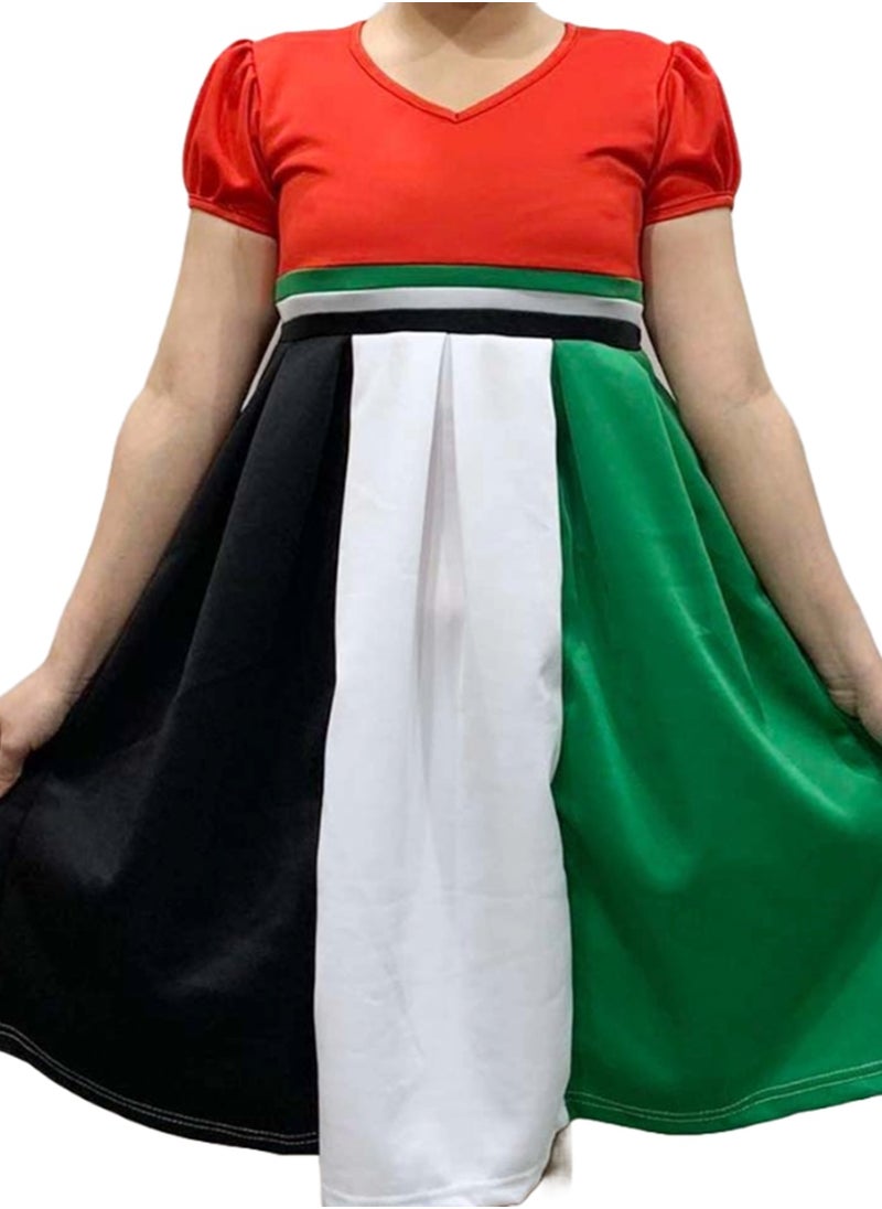 Limited Edition UAE National Day Kids Dress