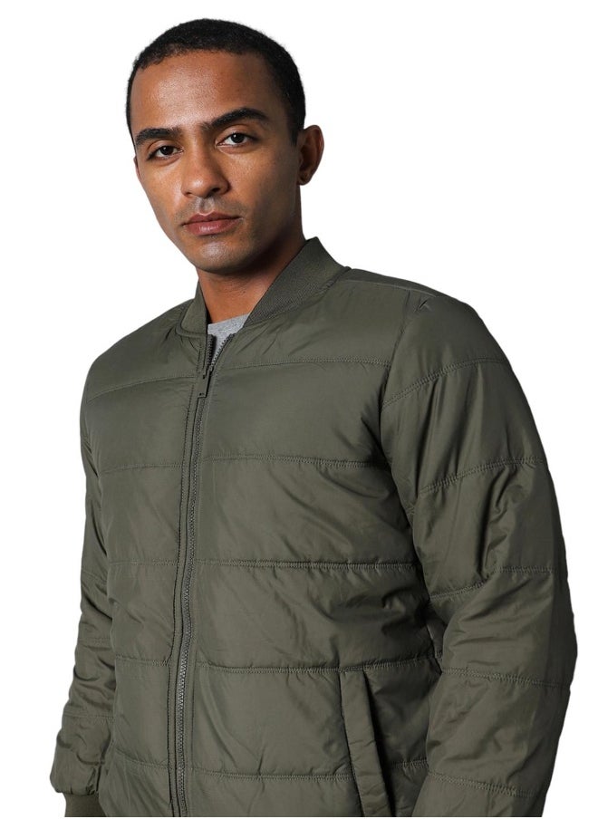 Men Olive Jackets