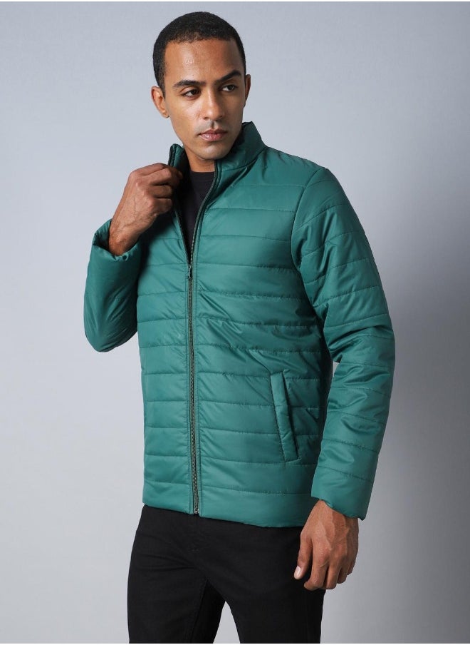 Men Teal Jackets