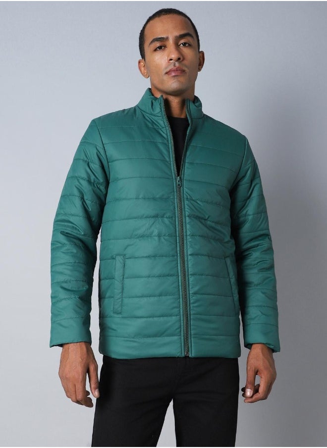 Men Teal Jackets
