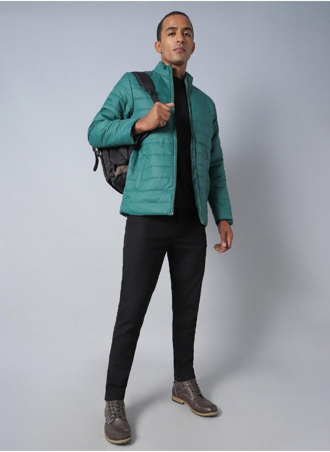 Men Teal Jackets