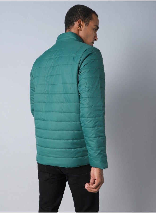 Men Teal Jackets