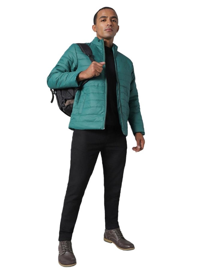 Men Teal Jackets