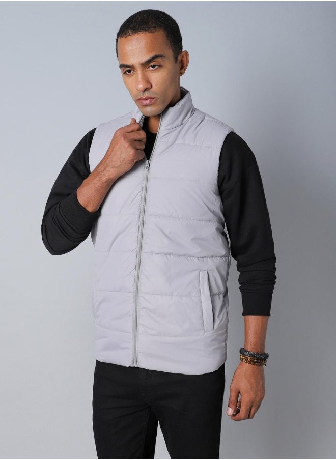 Men Grey Jackets