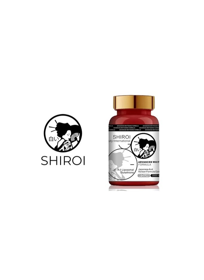 Shiroi Advanced Whitening Formula (60 Counts/3500mg)