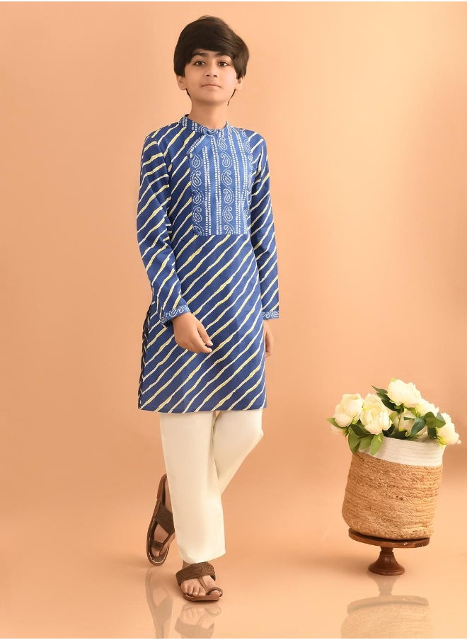 Printed Kurta Pajama Set