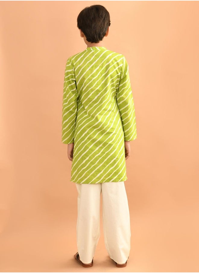 Kurta Pajama with Attached Nehru Jacket