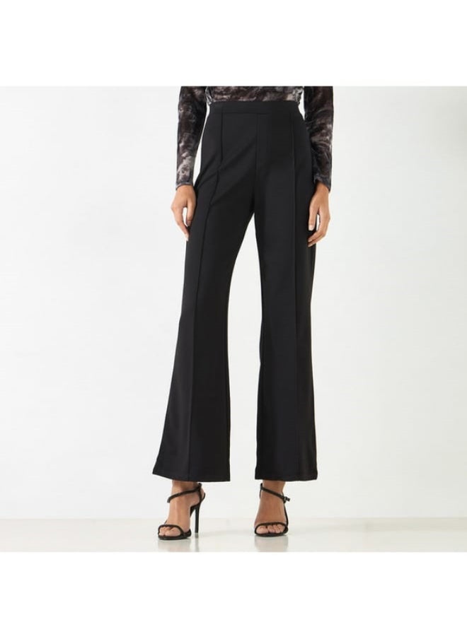 2Xtremz Flared Leggings with Pintuck Detail and Elasticated Waistband