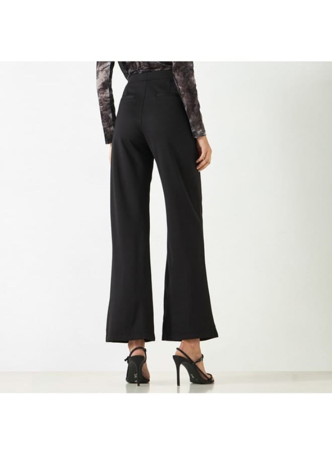 2Xtremz Flared Leggings with Pintuck Detail and Elasticated Waistband