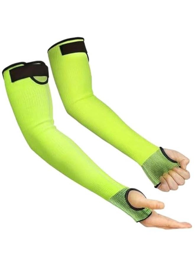 Arm Guards for Biting | Cut Resistant Arm Sleeves | Protective Gear Thumb | for Gardening, Farming | Breathable for Yard