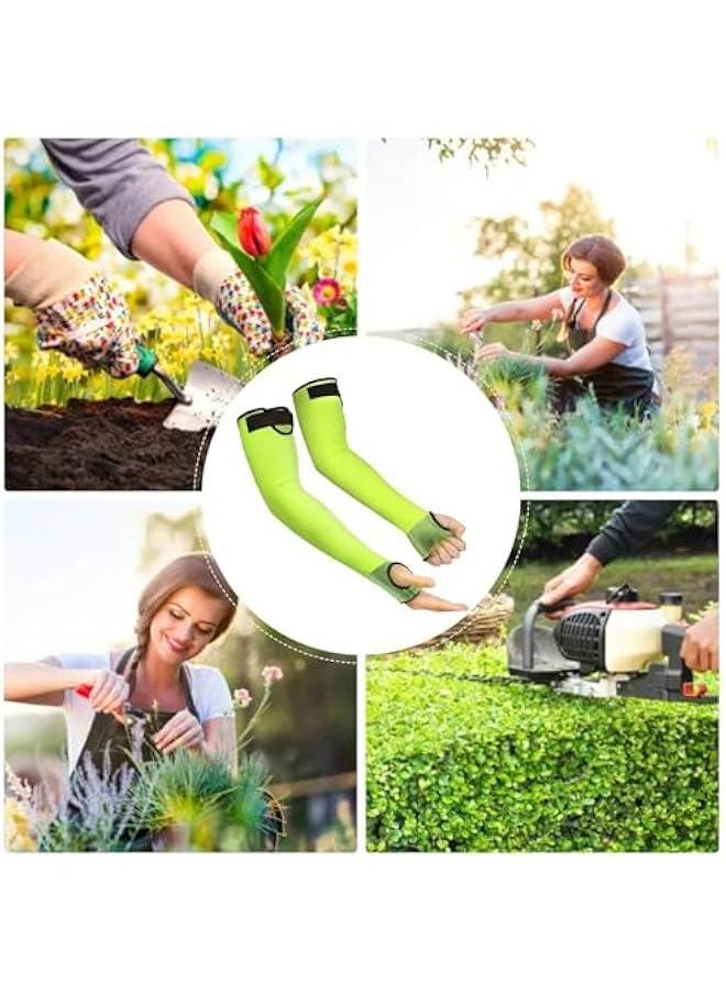 Arm Guards for Biting | Cut Resistant Arm Sleeves | Protective Gear Thumb | for Gardening, Farming | Breathable for Yard