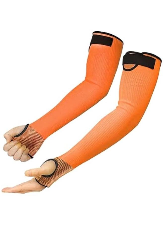 Arm Guards for Biting | Cut Resistant Arm Sleeves | Protective Gear Thumb | for Gardening, Farming | Breathable for Yard