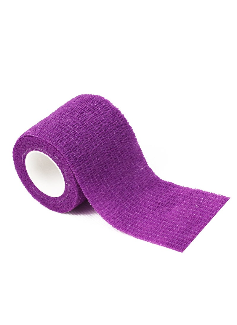 Elastic Sports Pet Wrap Cohesive Bandage lavender purple