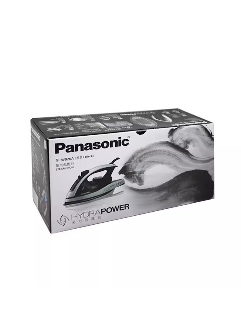 Panasonic W920A Portable Steam Iron black and white