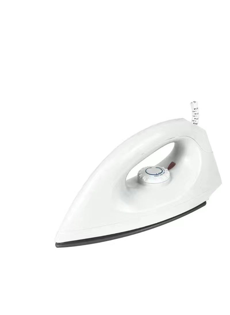 Adjustable Dry Iron No-Water Smooth Plate white