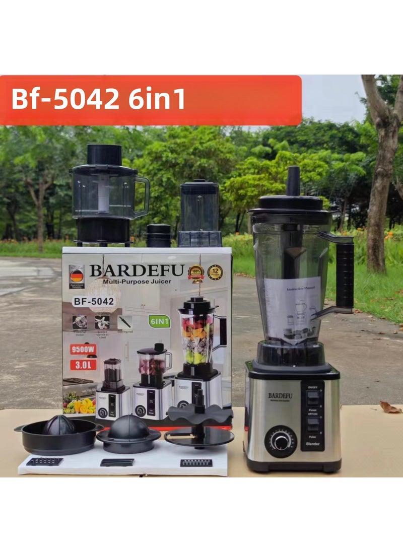 3L Multifunction Food Processor Blender Meat Grinder 6in 1 5042OBritish regulations