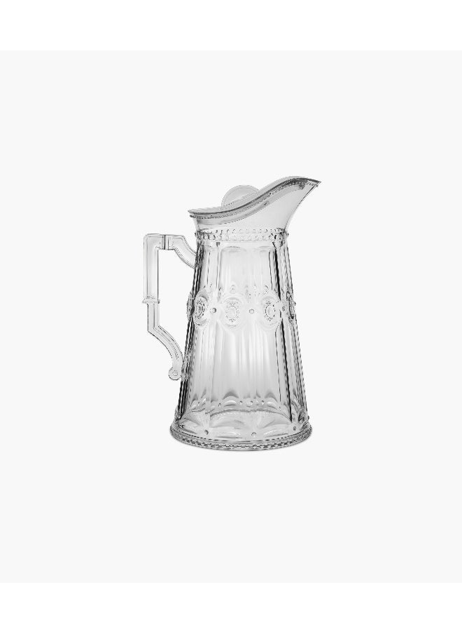 Baroque And Rock Acrylic Pitcher- Clear