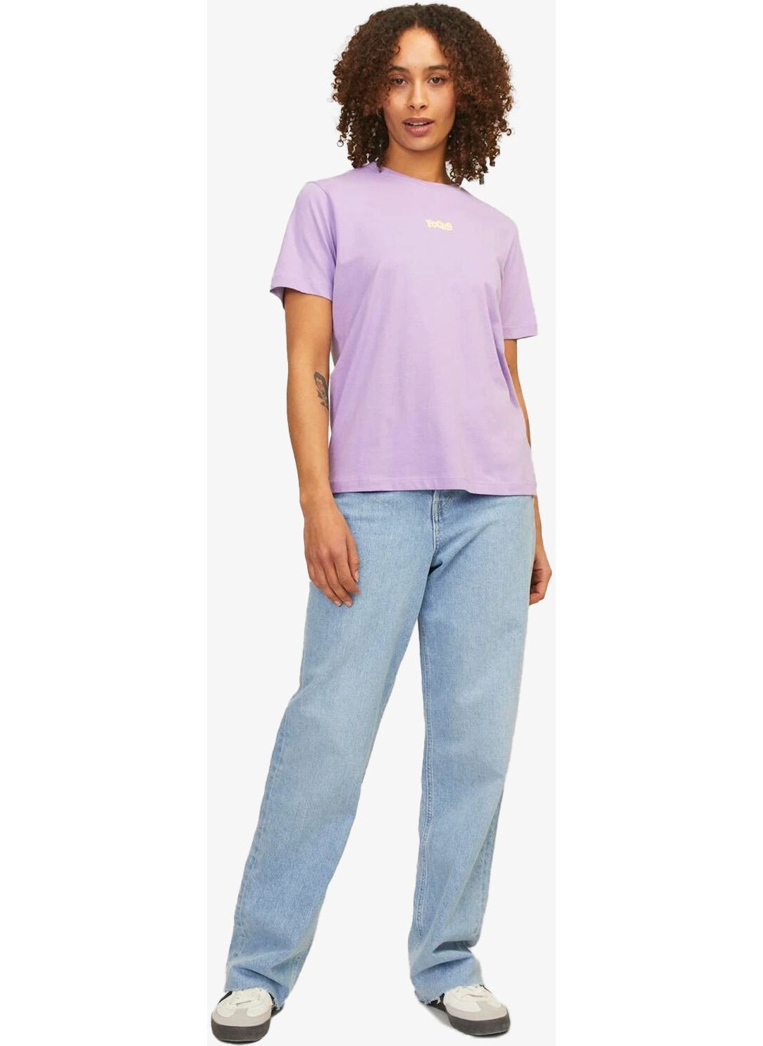 Jxpriya Women Purple T-Shirt 12251997-LILACBREEZE