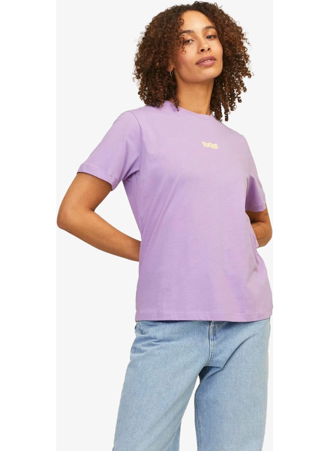 Jxpriya Women Purple T-Shirt 12251997-LILACBREEZE