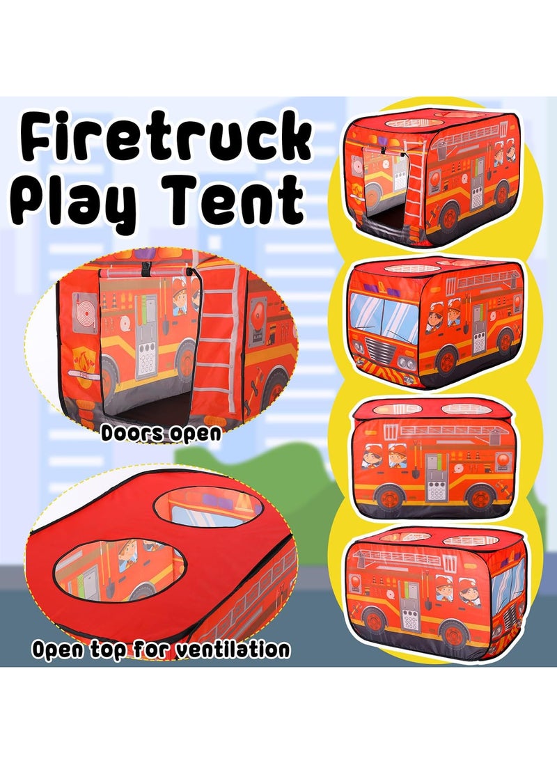 Kids Play Tent Fire Truck, Gifts for Children