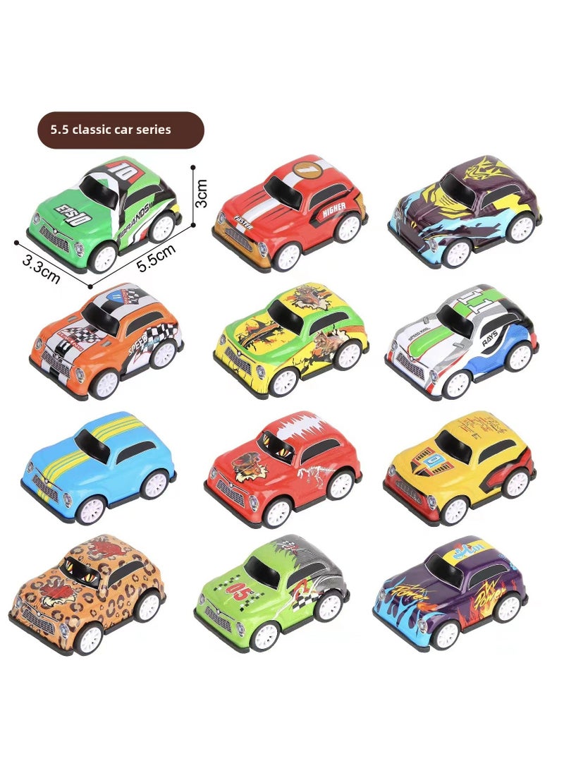 1 x 5 pcs Mini Pull-Back Toy Cars for Kids 5.5 Beetle back car