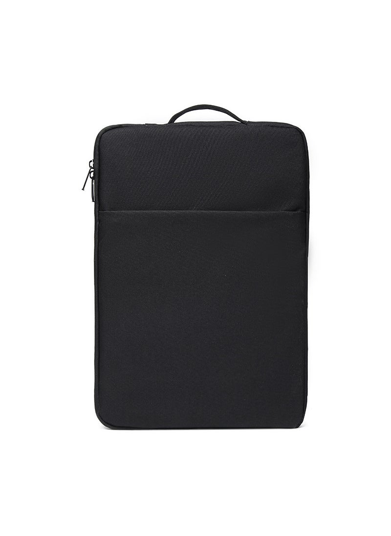 Waterproof Laptop Sleeve Notebook Tablet Case Black + handle