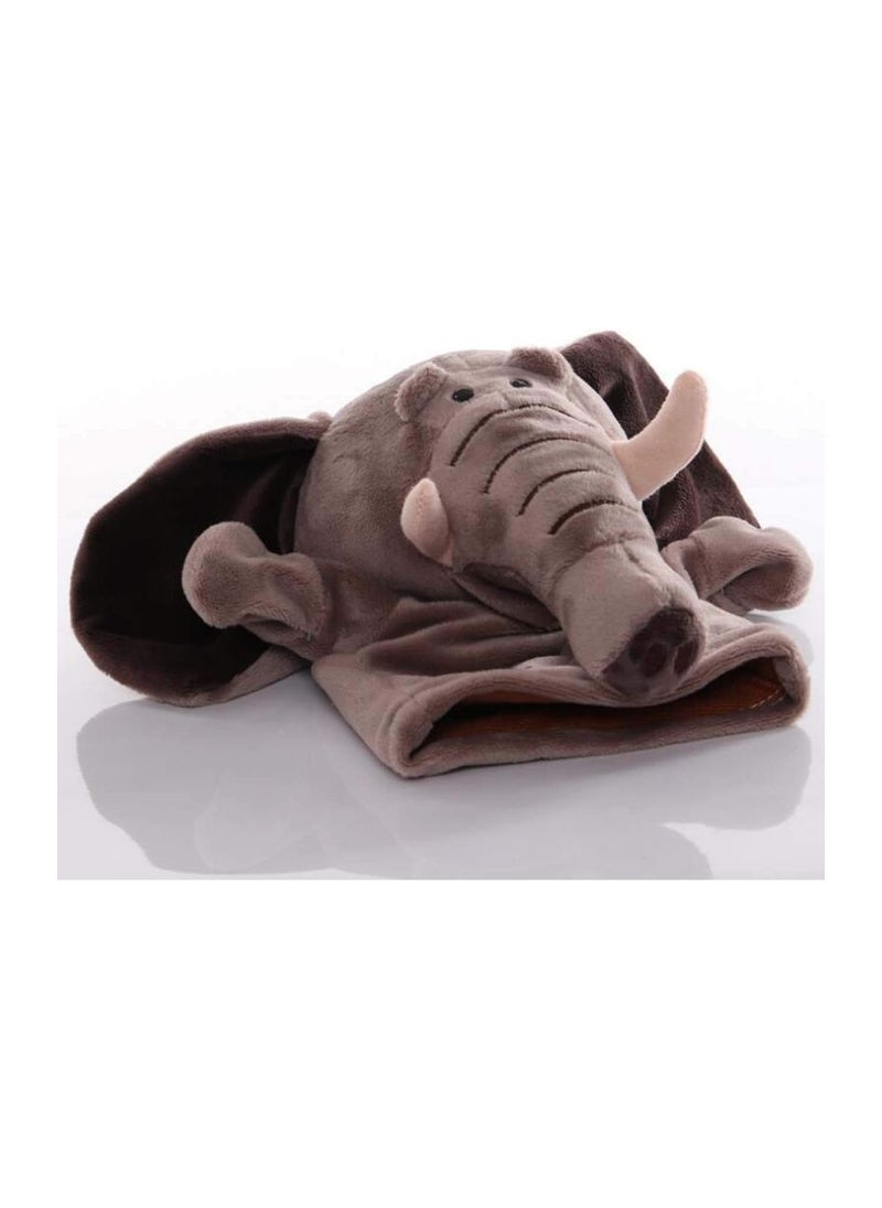 Hand Puppets Plush Animal Toys for Imaginative Pretend Play Stocking Storytelling, Elephant