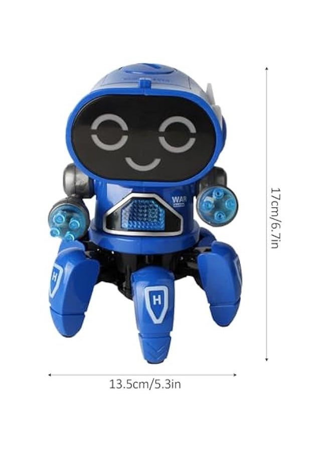 Fine Motor Skills Toy, Safe Interactive Toy, Educational Robot Toy, Kids Friendly Robot Toys, Sturdy Enough Quality and Safety for Years of Play and Collectability, Blue, WUS64UPL3EXX4P7G