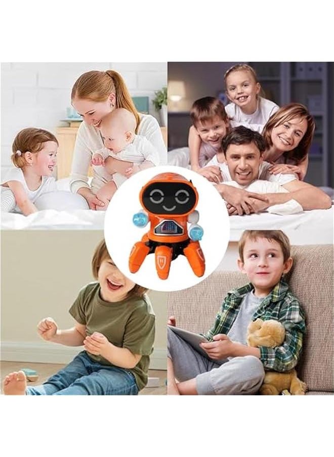 Fine Motor Skills Toy, Safe Interactive Toy, Educational Robot Toy, Kids Friendly Robot Toys, Sturdy Enough Quality and Safety for Years of Play and Collectability, Orange1, PN40YPJY13634P7G