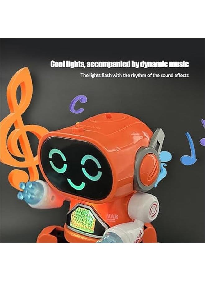 Fine Motor Skills Toy, Safe Interactive Toy, Educational Robot Toy, Kids Friendly Robot Toys, Sturdy Enough Quality and Safety for Years of Play and Collectability, Orange1, PN40YPJY13634P7G