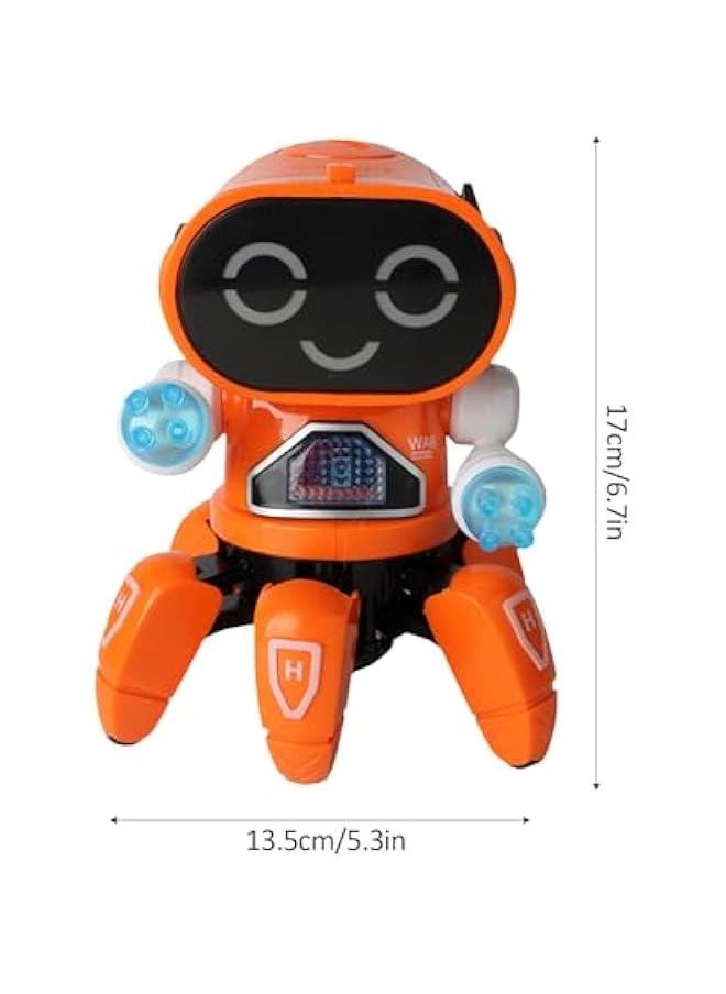 Fine Motor Skills Toy, Safe Interactive Toy, Educational Robot Toy, Kids Friendly Robot Toys, Sturdy Enough Quality and Safety for Years of Play and Collectability, Orange1, PN40YPJY13634P7G