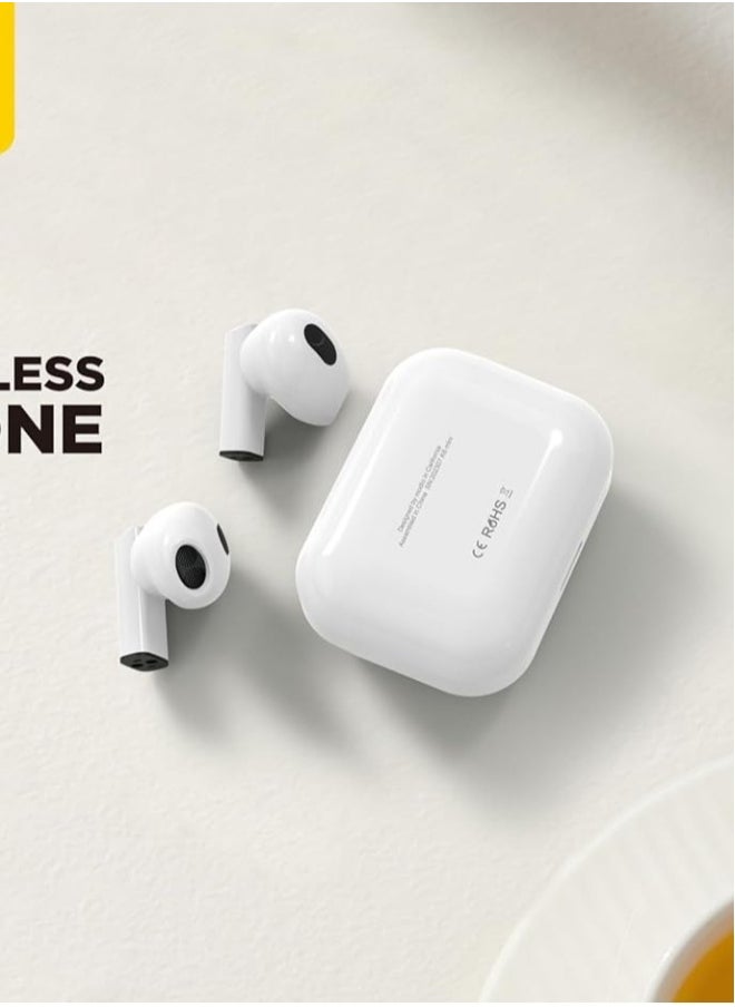 RENO-6 Wireless Earbuds with Premium Sound, Comfortable Fit, and Effortless Connectivity