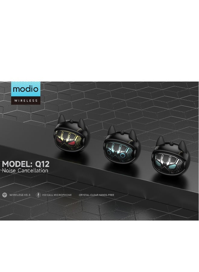 Modio Q12 Change Face Earbuds featuring a customizable design, exceptional sound quality, and a comfortable fit