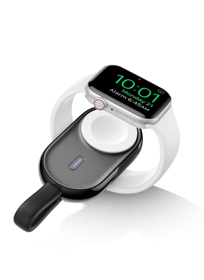 VEGER Portable Apple Watch Charger, 1200mAh 2.5W Fast Charging Portable iWatch Charger Power Bank