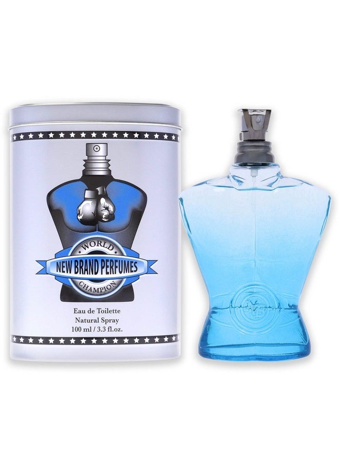 World Champion Blue Edt Spray Men 3.3 Oz