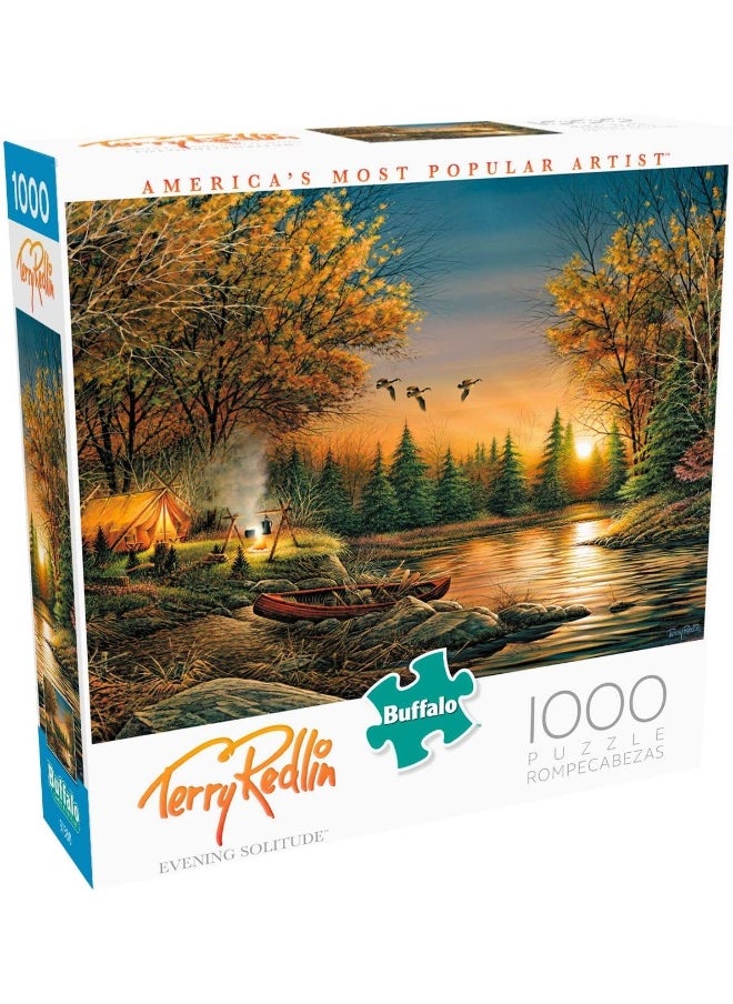 Buffalo Games - Terry Redlin - Evening Solitude - 1000 Piece Jigsaw Puzzle