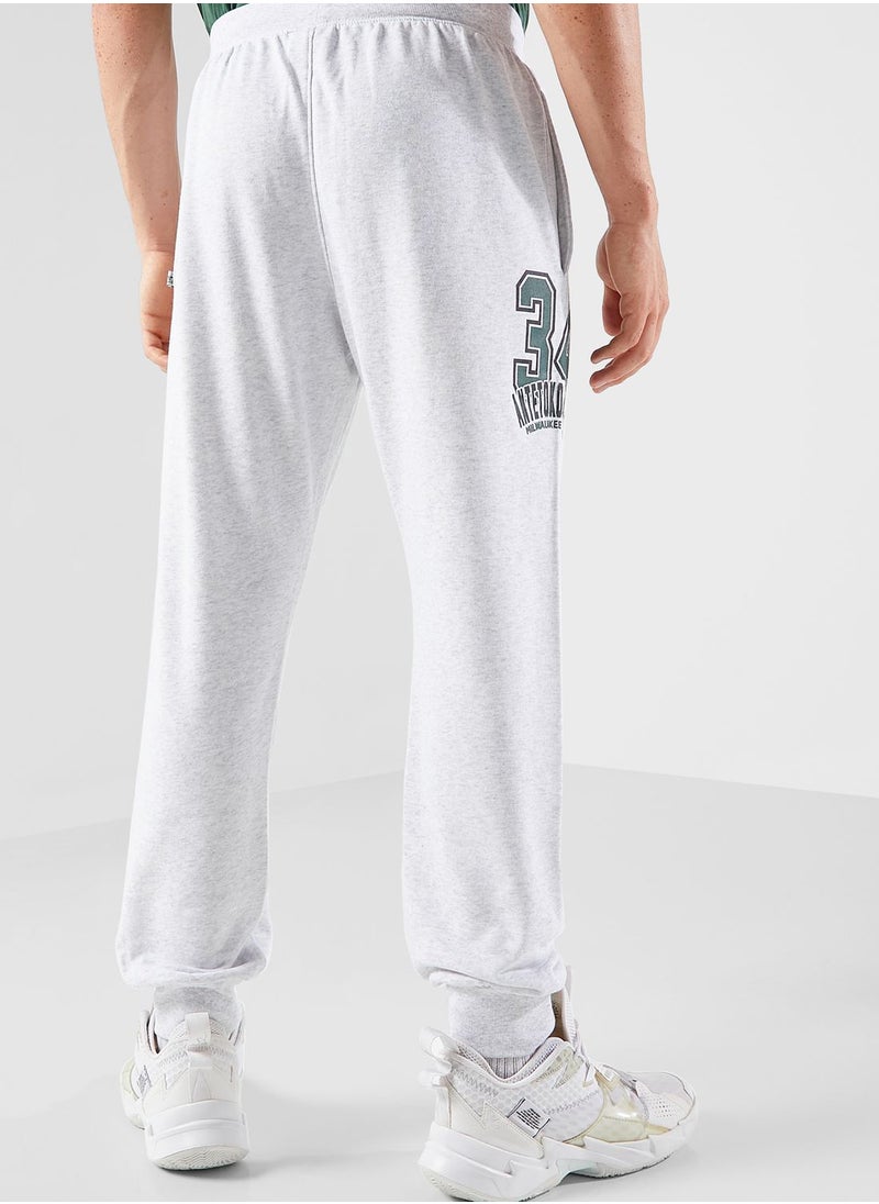 NBA Antetokounmpo Giannis Milwaukee Bucks Sweatpants