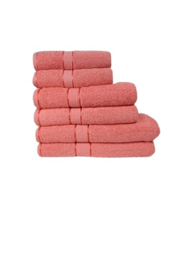 6 Piece Towel Set: Luxurious Softness and Versatile Sizes