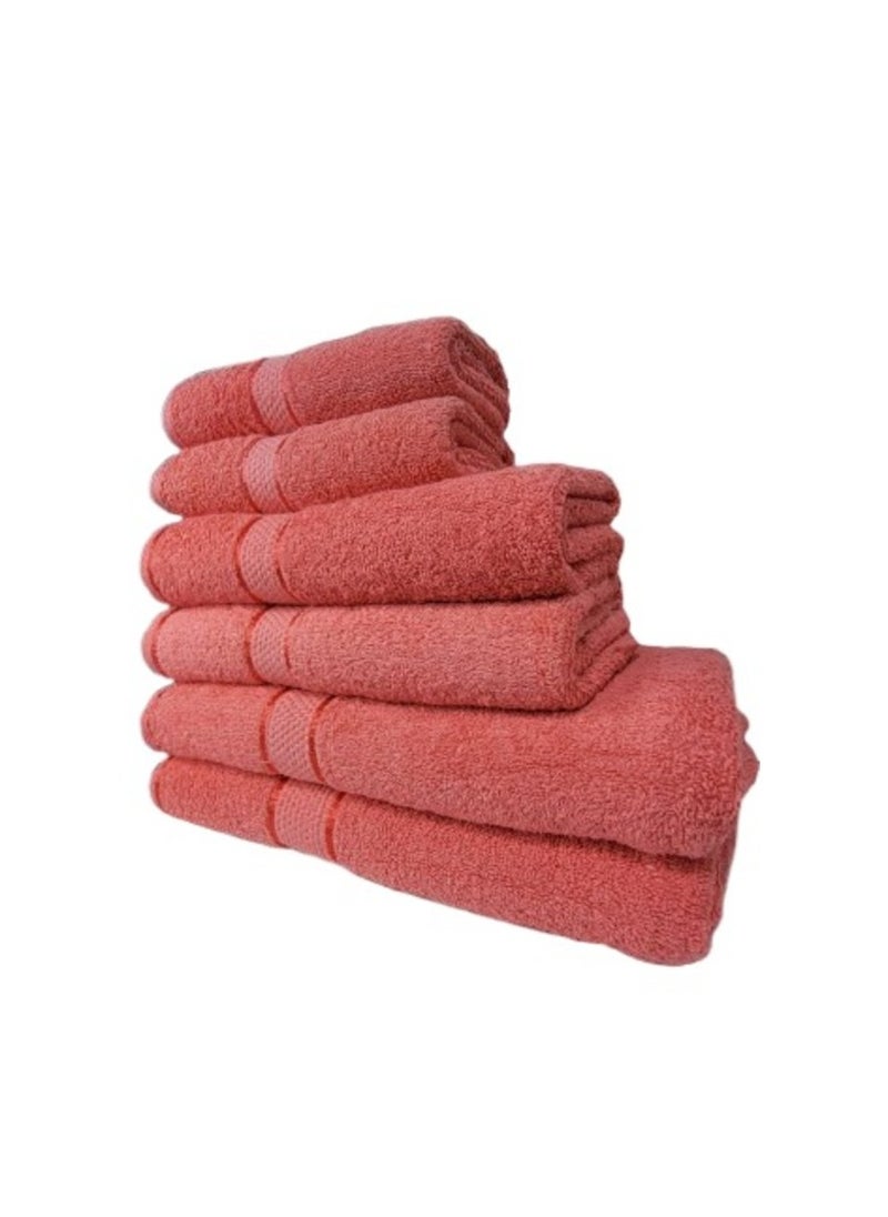 6 Piece Towel Set: Luxurious Softness and Versatile Sizes