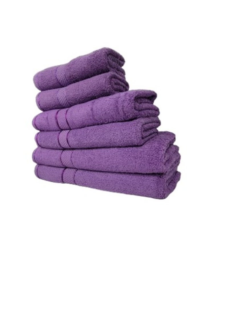 6 Piece Towel Set Luxurious Softness and Versatile Sizes