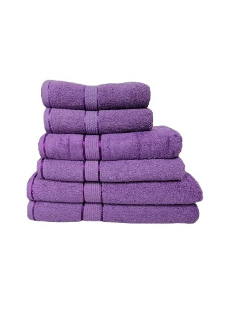 6 Piece Towel Set Luxurious Softness and Versatile Sizes