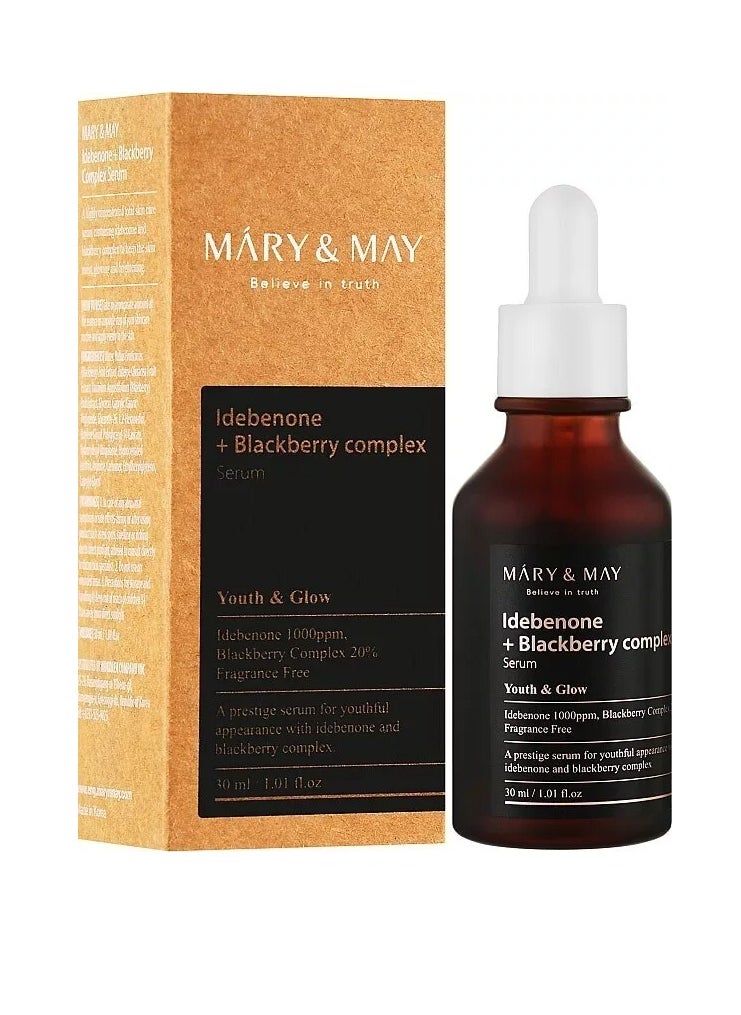 Mary & May Idebenone + Blackberry Complex Serum