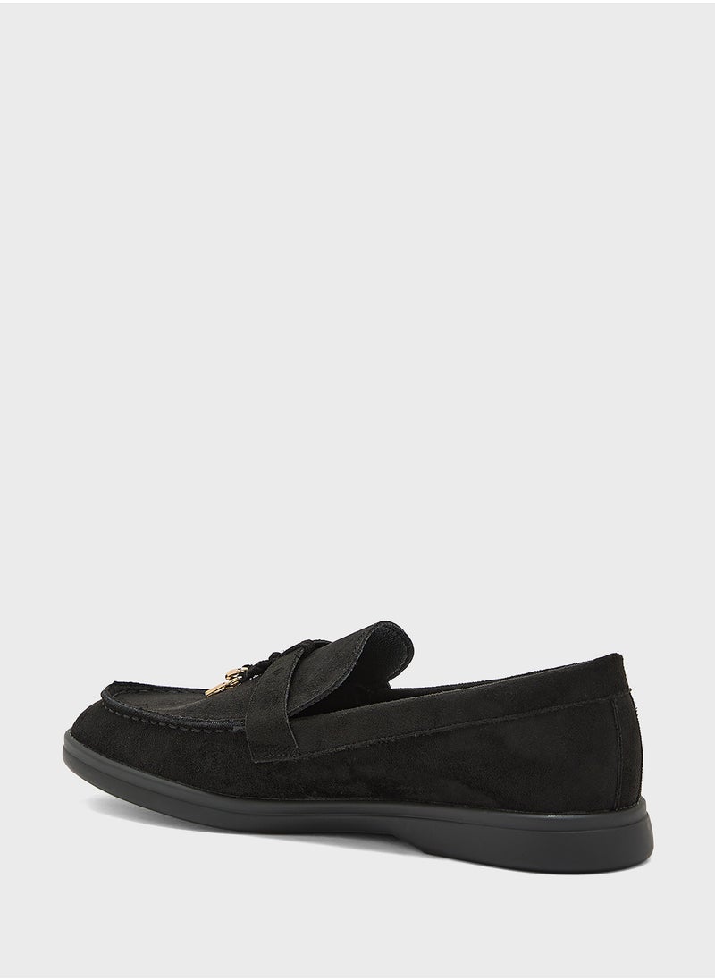 Faux Suede Moccassins